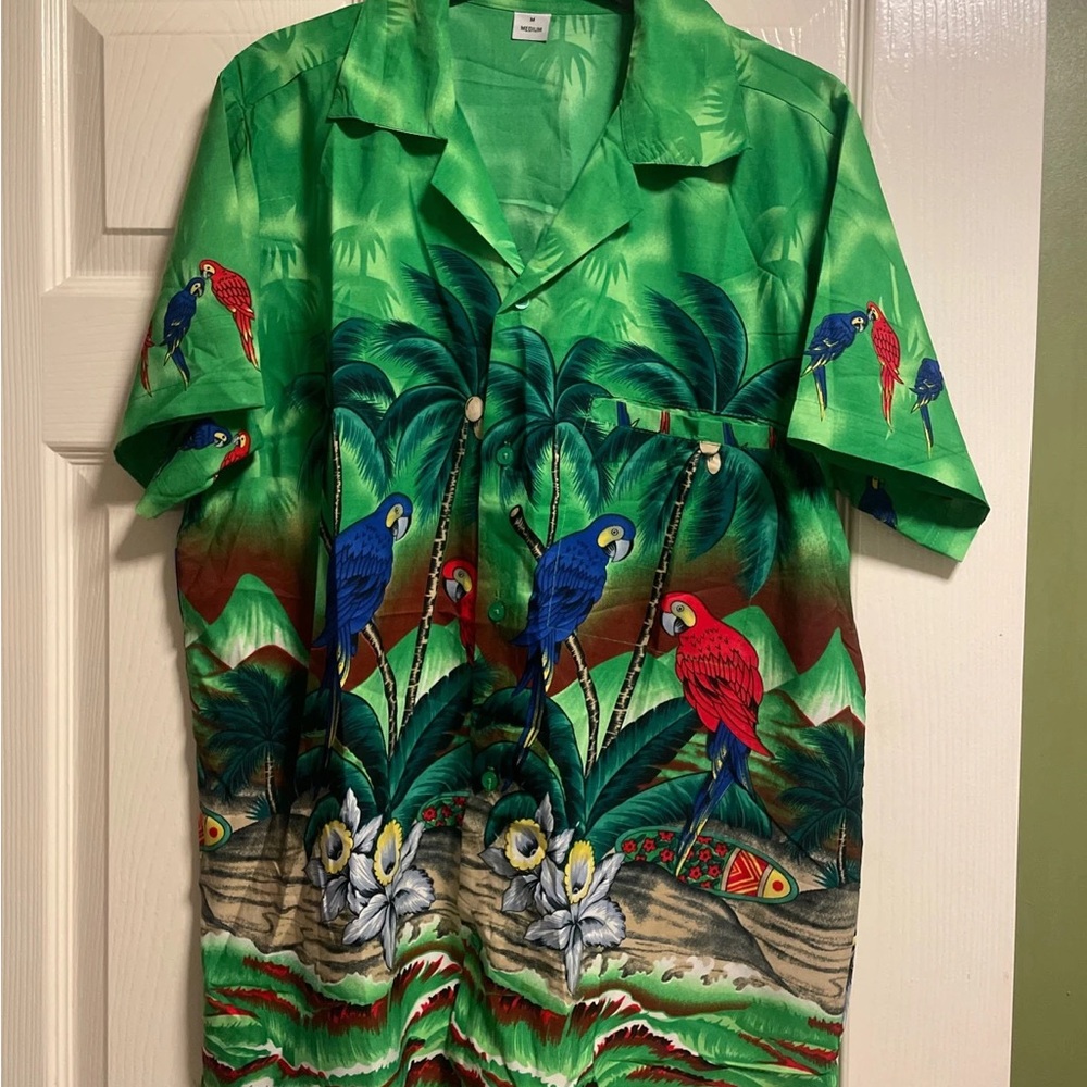 Unisex Hawaiian style shirt